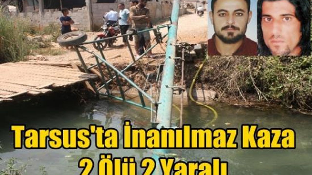 Tarsus'ta 4 Kişiyi Elektrik Çarptı Selim Demir ve Mustafa Kayaalp Öldü