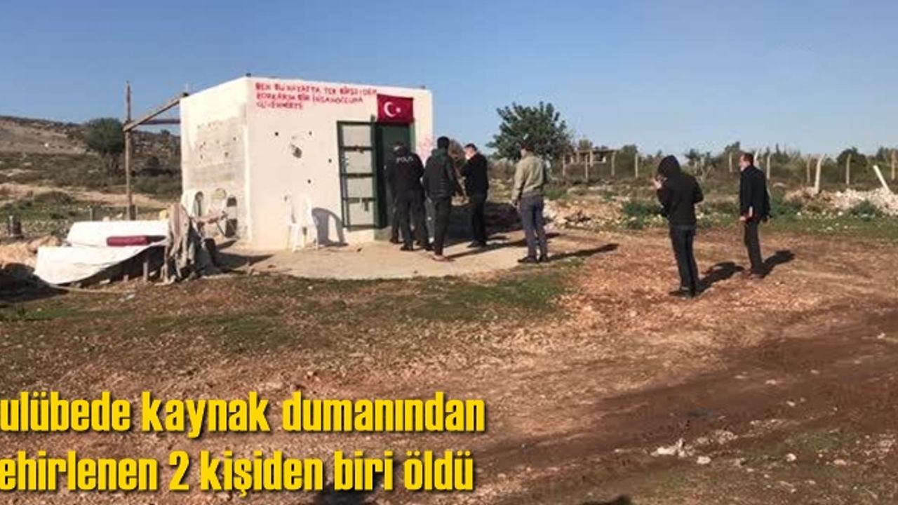 Kulübede kaynak dumanından zehirlenen 2 kişiden biri öldü