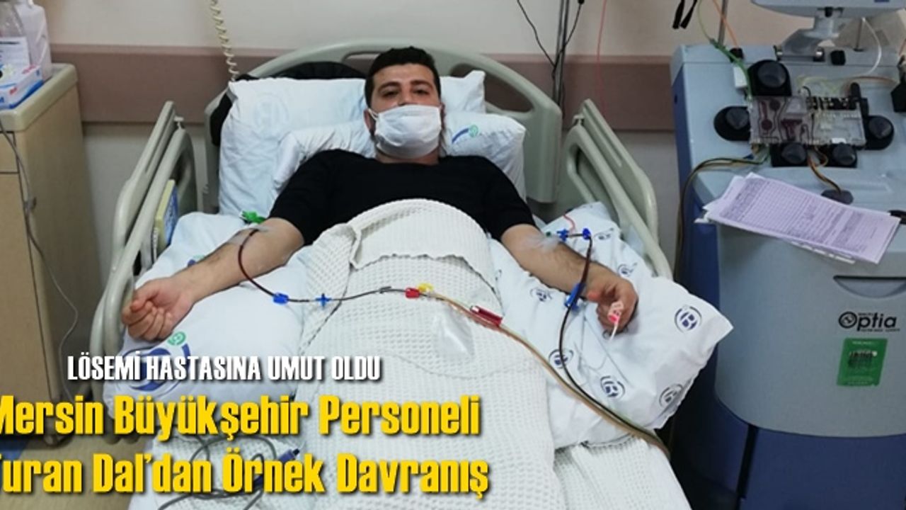 Mersin Büyükşehir Personeli Turan Dal’dan Örnek Davranış