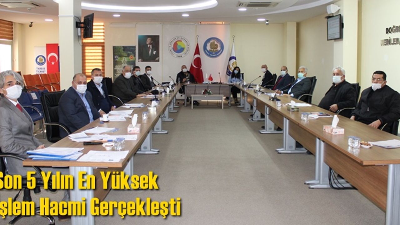 Son 5 Yılın En Yüksek İşlem Hacmi Gerçekleşti