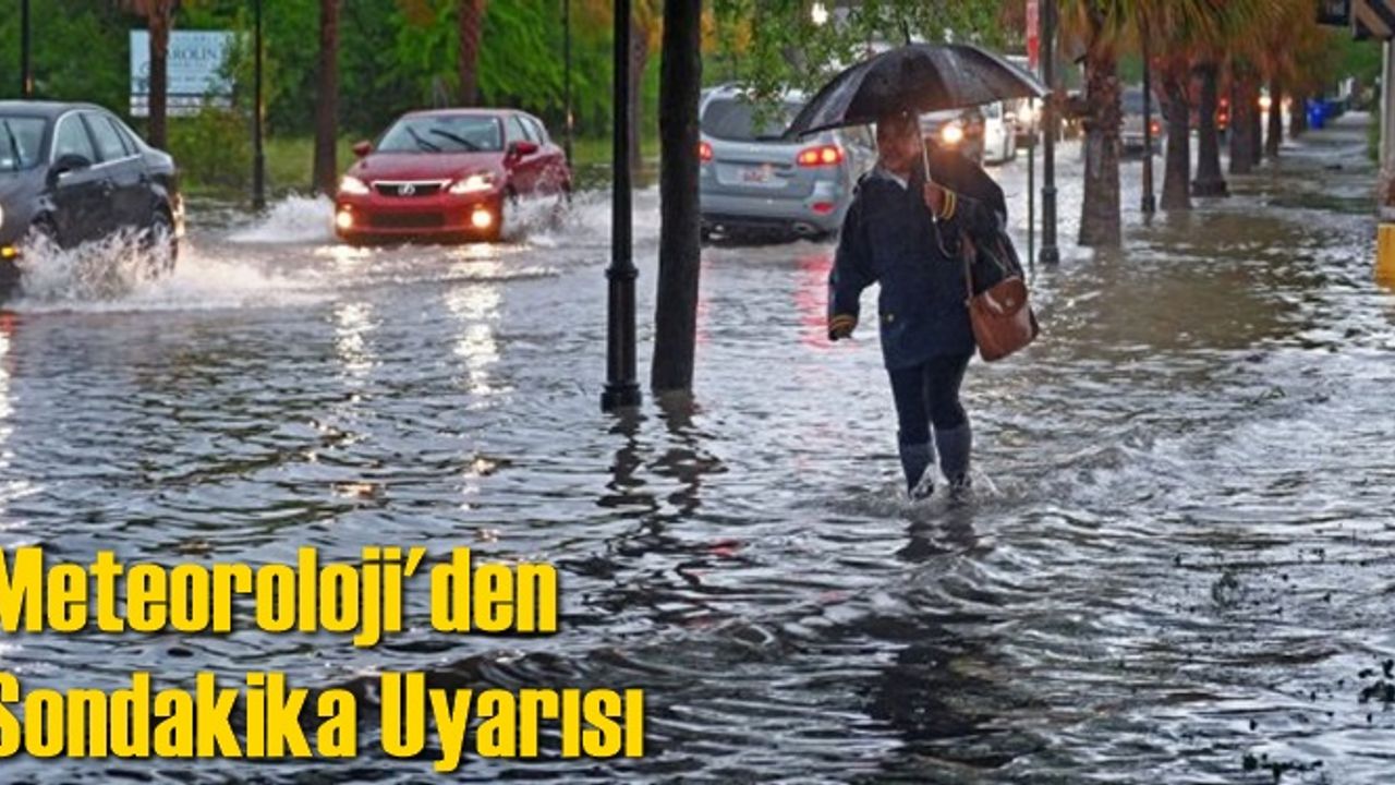 Meteoroloji'den Tarsus İçin Kuvvetli Yağış Uyarısı