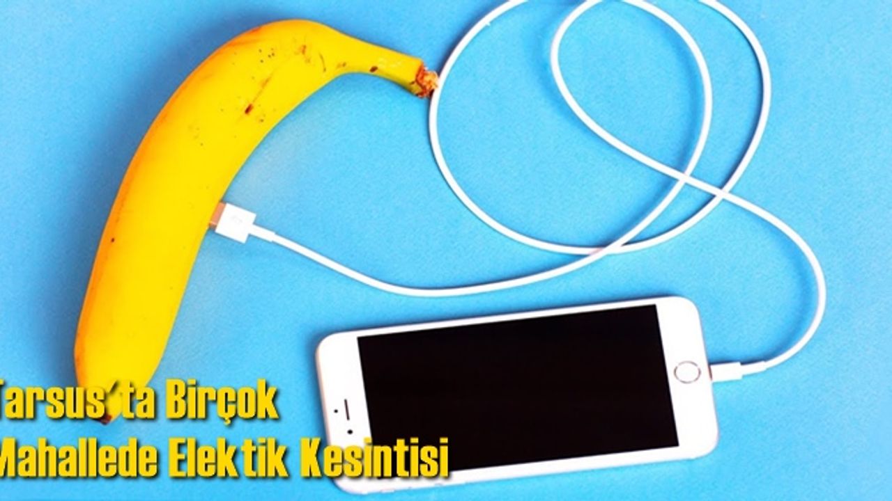 Tarsus Elektrik Kesintisi 27 Ağustos 2021 Cuma