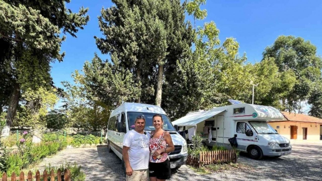 Tarsus Karavanpark, turistlerin ilgi odağı oldu