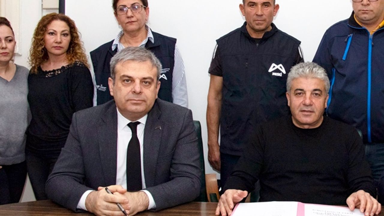 Mersin Büyükşehir Ve Meski’de, 572 Kadrolu İşçiyi Kapsayan Toplu İş Sözleşmesi Sevinci