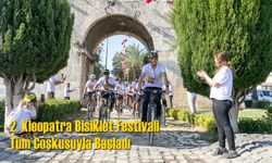 2. Kleopatra Bisiklet Festivali Tüm Coşkusuyla Başladı