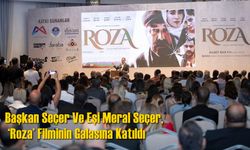 Başkan Seçer Ve Eşi Meral Seçer, ‘Roza’ Filminin Galasına Katıldı