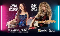 Tarsus’ta Sena Şener ve Ceren Özdemir Aynı Sahnede