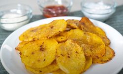 Fırında Patates Cipsi Tarifi, Yemek tarifi, nasıl yapılır?