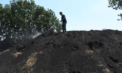 Sıcak havada kömür üretimi mesaisi