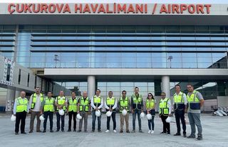 Tarsus TSO Yönetimi Çukurova Havalimanını ziyaret etti, Çukurova Havalimanı Ocak’ta hizmete giriyor
