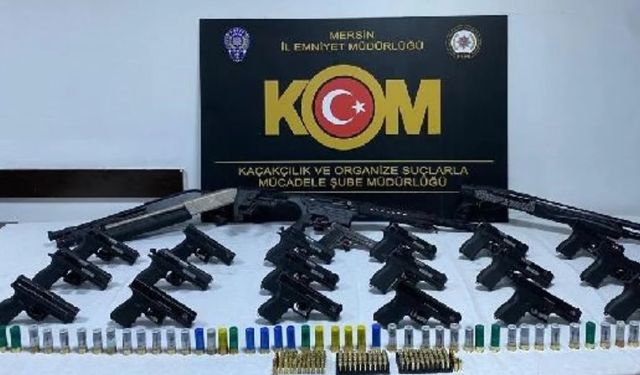 Tarsus'ta Silah ve Uyuşturucu Operasyonu: 6 Gözaltı