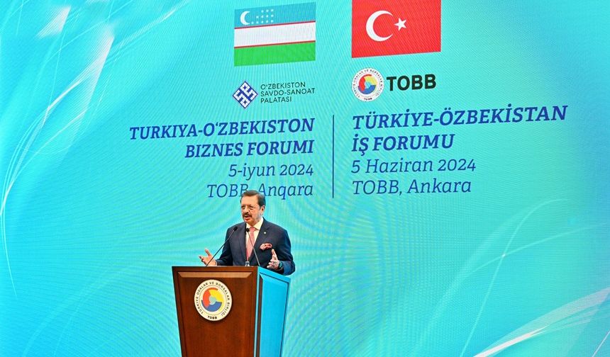 Koçak, Türkiye-Özbekistan İş Forumu’nda Tarsus Osb’yi Anlattı