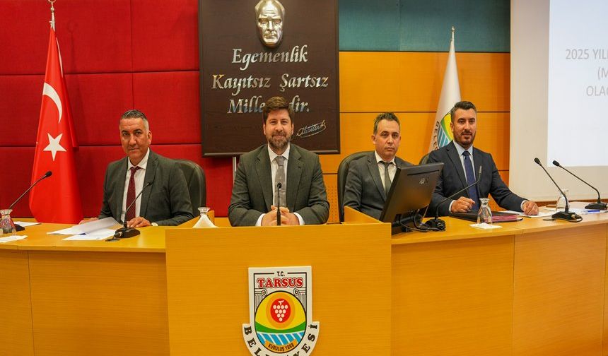 Tarsus Belediyesi Mayıs Ayı Olağan Meclis Toplantısı Yapıldı