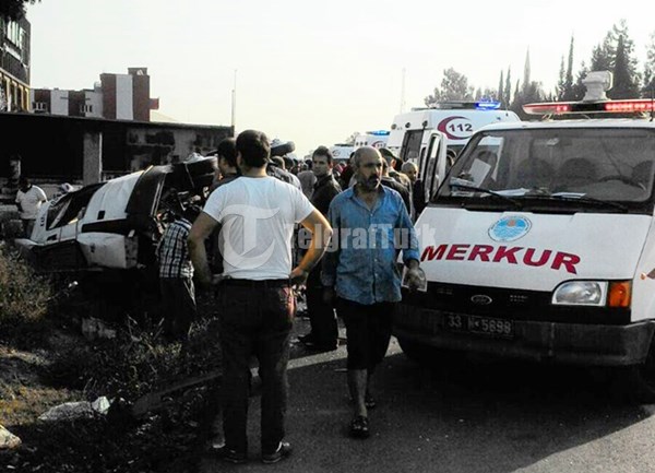 Tarsus'ta Kaza 7 yaralı